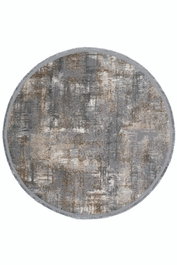 Conceptum Notta 1107 Alfombra de 100 cm Gris y Beige